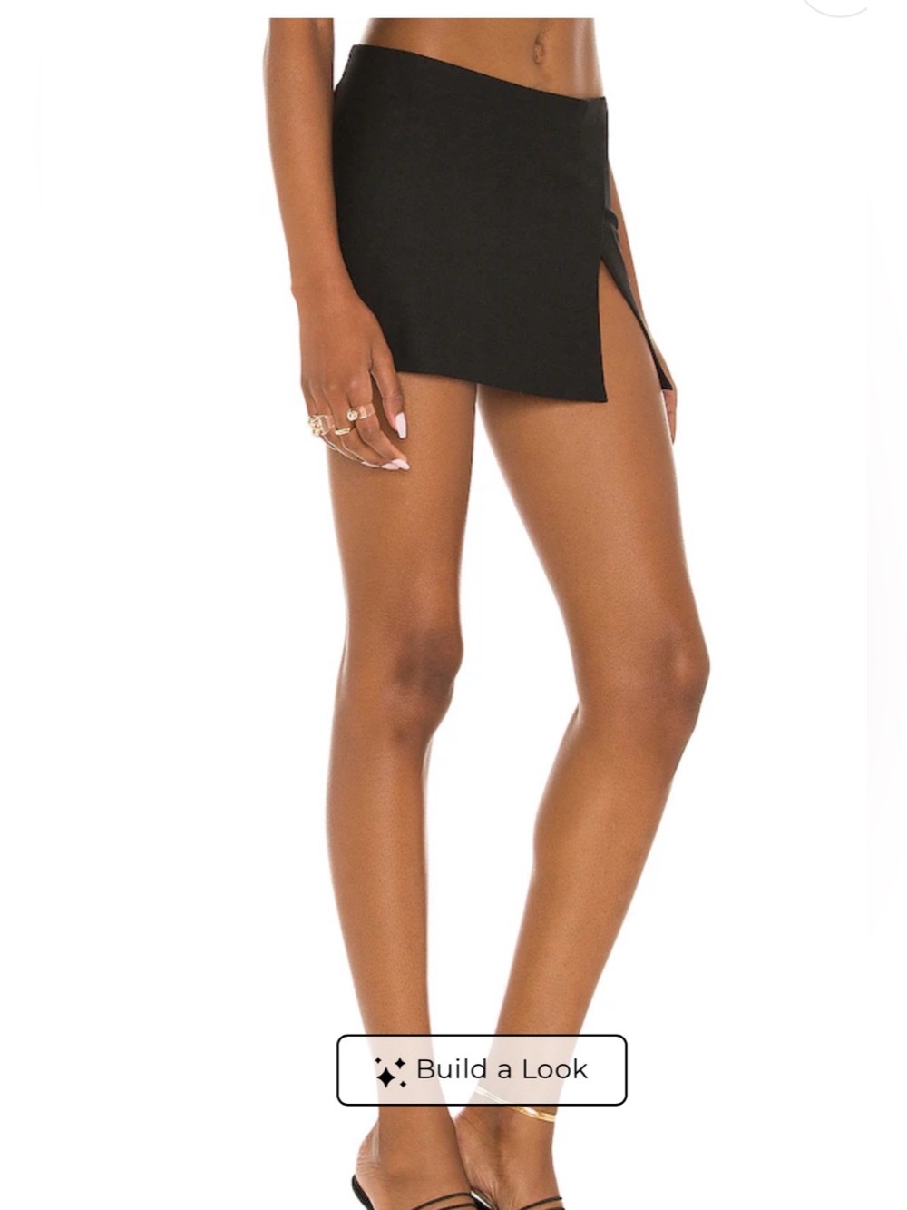 Miaou Micro Mini Skirt in color mix . New with tag .